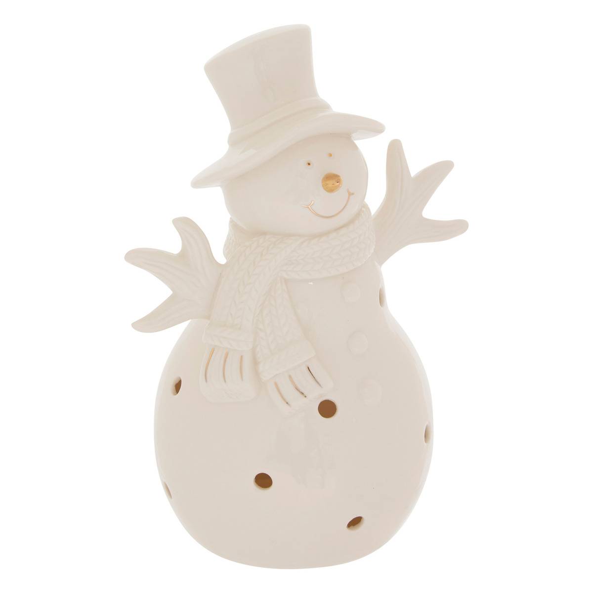 BN CERAMIQUE BLANC H22,8 blanc, FEERIC LIGHTS & CHRISTMAS