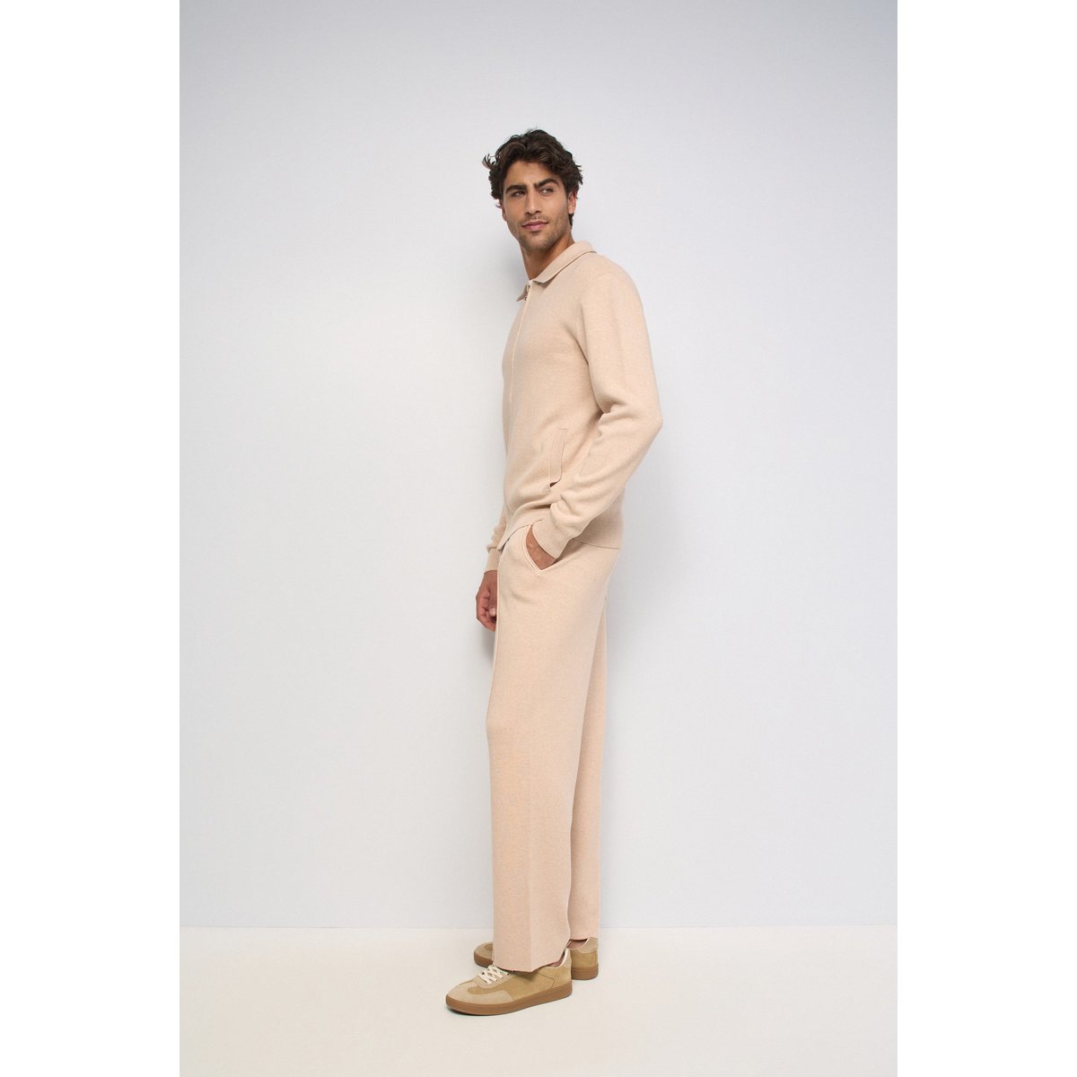 CARDIGAN AVEC CACHEMIRE beige, SALSA JEANS