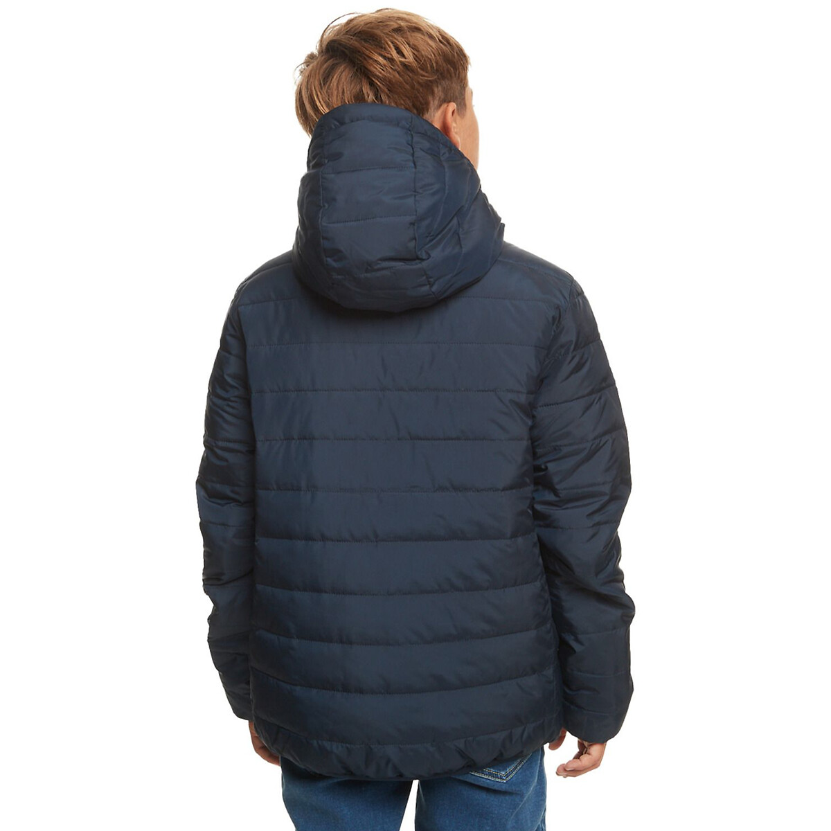 Doudoune à capuche bleu marine, QUIKSILVER