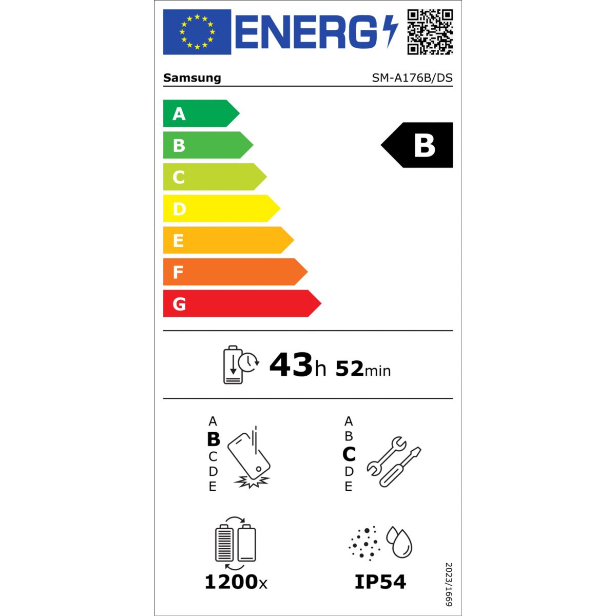Smartphone Galaxy A17 128Go Gris 5G couleur unique, SAMSUNG
