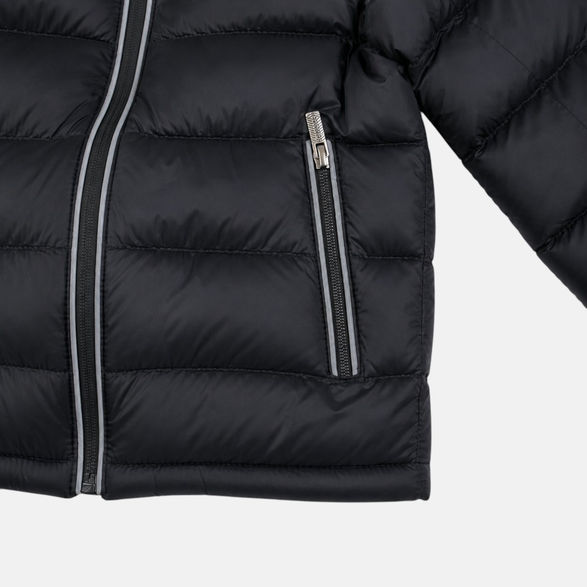 Doudoune matelassée zippée à capuche HIMALAYA noir, LEE COOPER