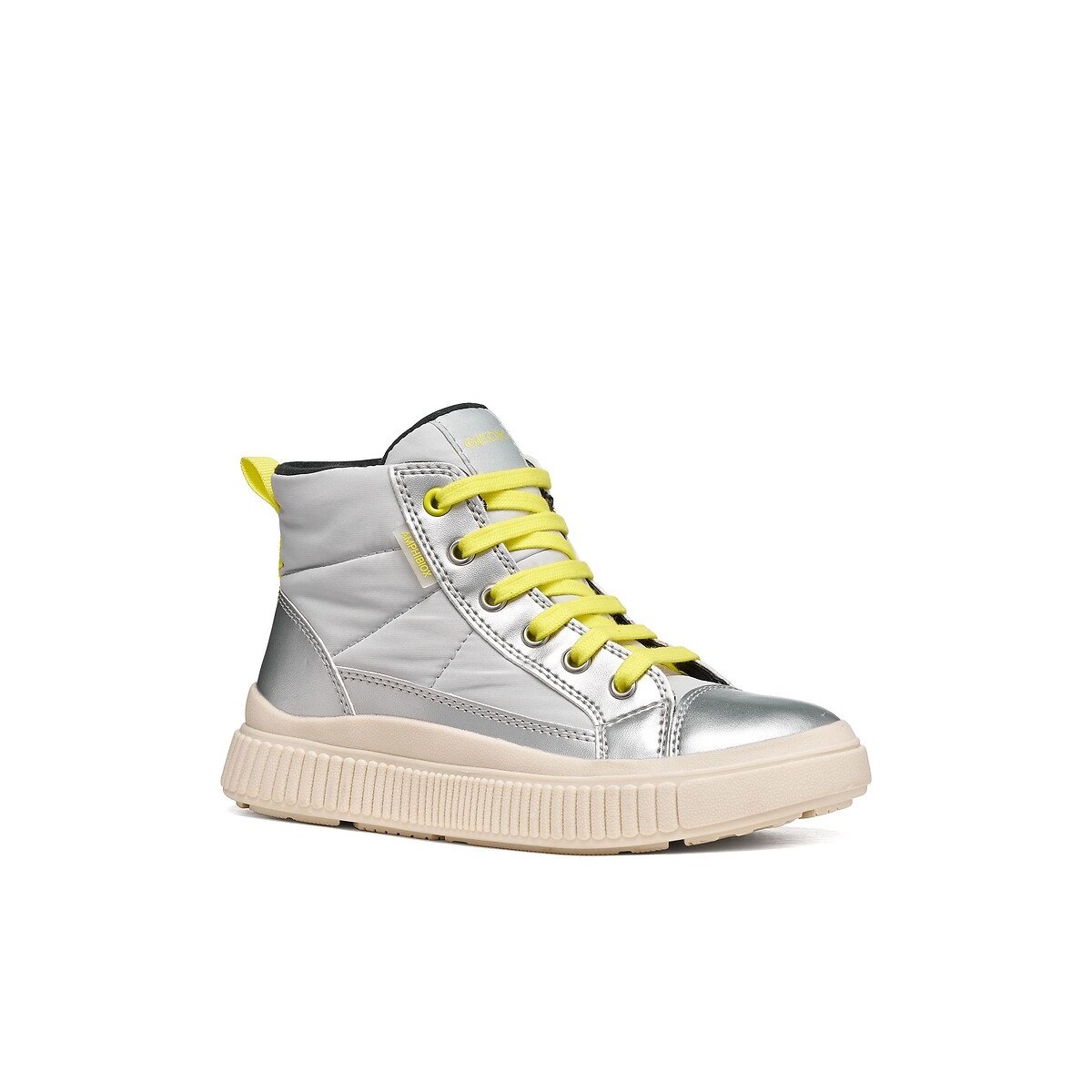 Scarpe da ginnastica alte, LAQUINNY AMPHIBIOX argent, GEOX