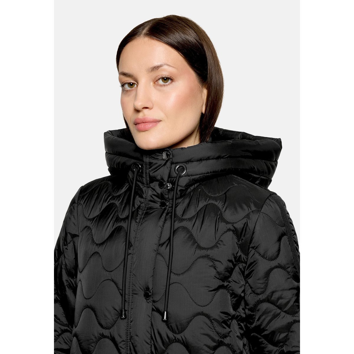 Veste outdoor à capuche noir, BETTY BARCLAY