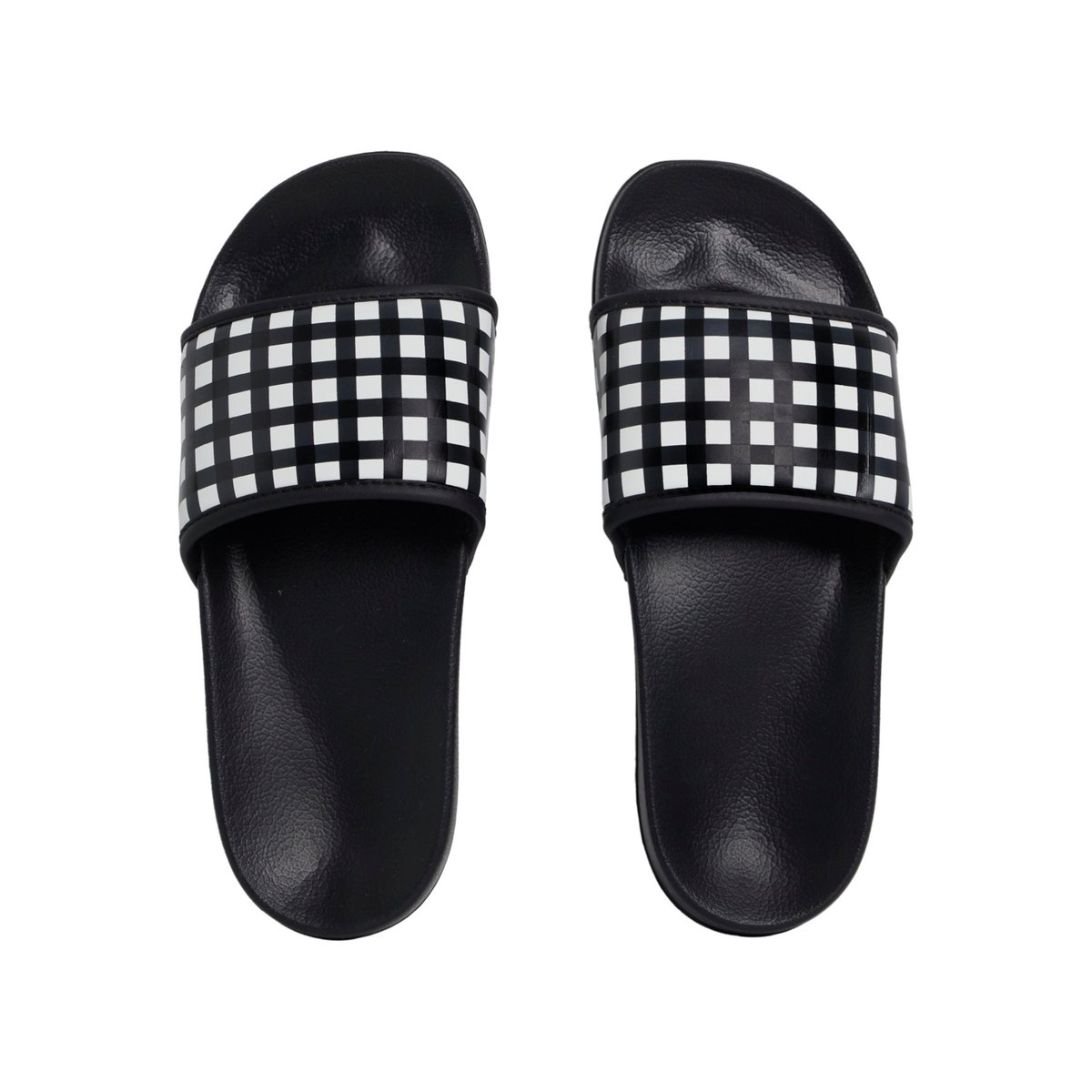 Sandales SLIPPY IV. noir black/white checker, ROXY