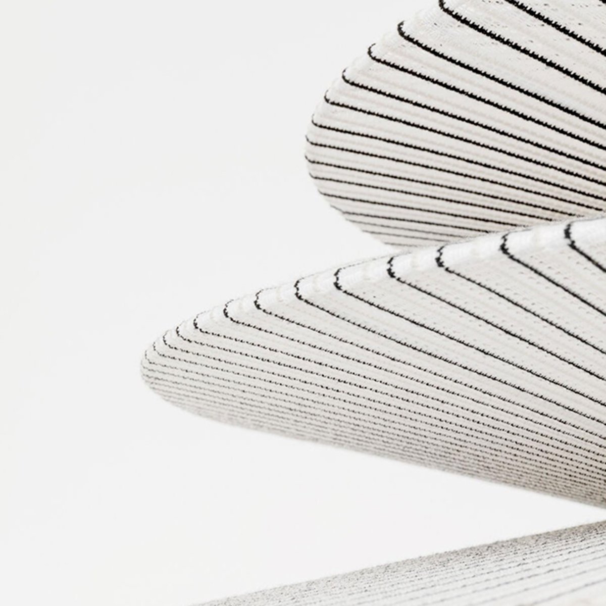 Lampadaire en acier et terylène, FACILE TRE blanc, KARE DESIGN