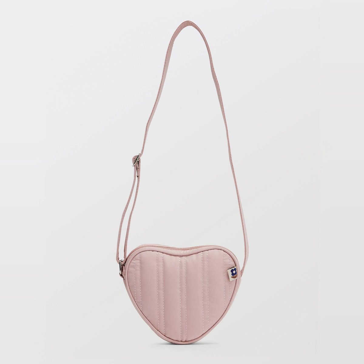 Sac matelassé en forme de coeur misty, MONOPRIX