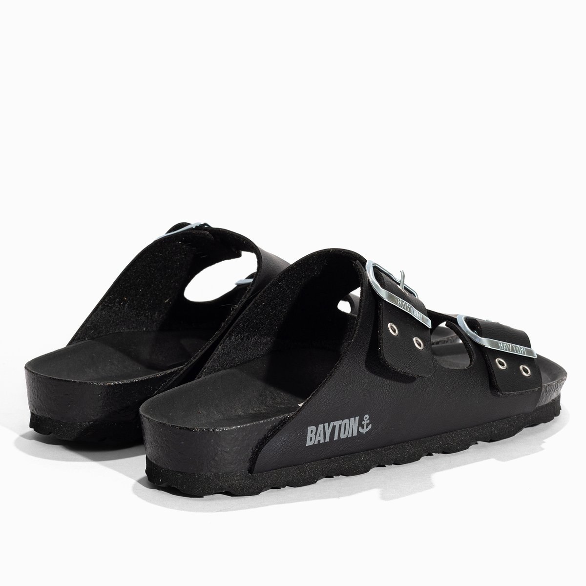 Sandales Vegan ANDY noir, BAYTON
