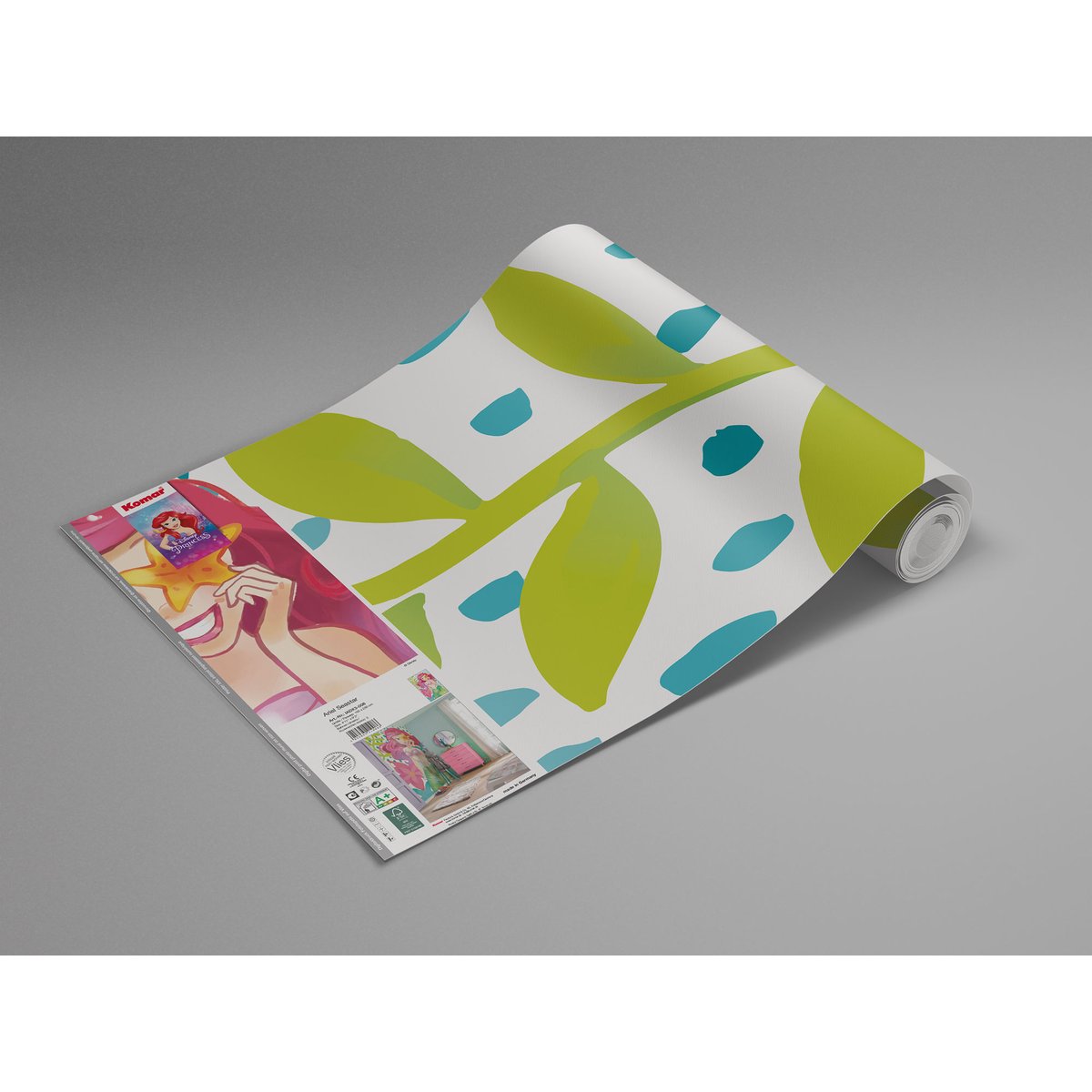 Papier peint Komar - Ariel Seastar - 150 x 280 cm multicolore, HEXOA
