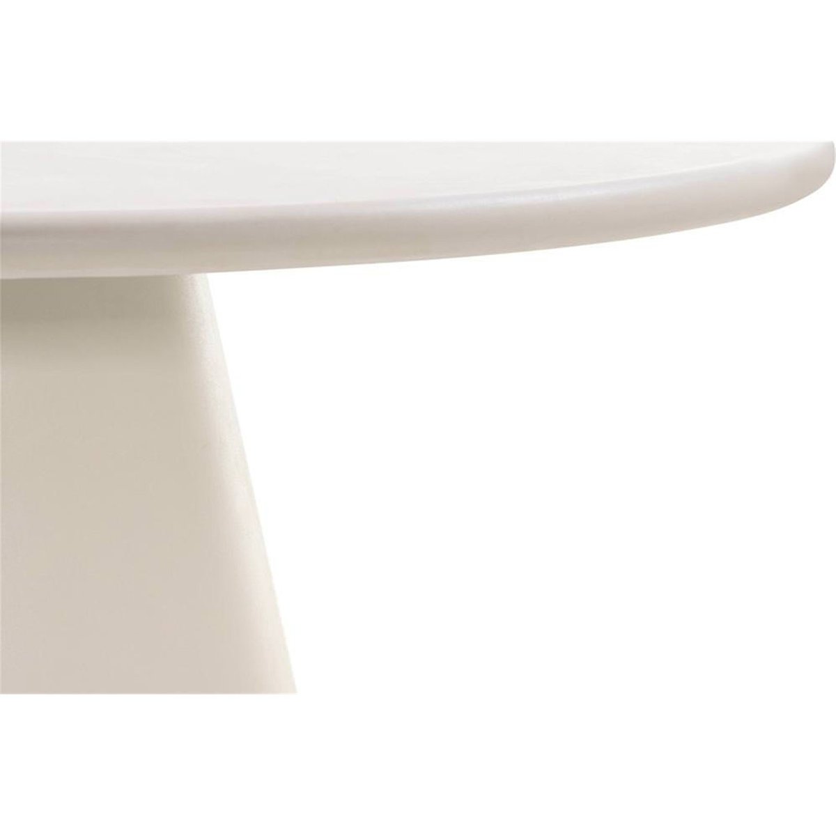 Table à manger ronde collection ADEL écru, RECOLLECTION