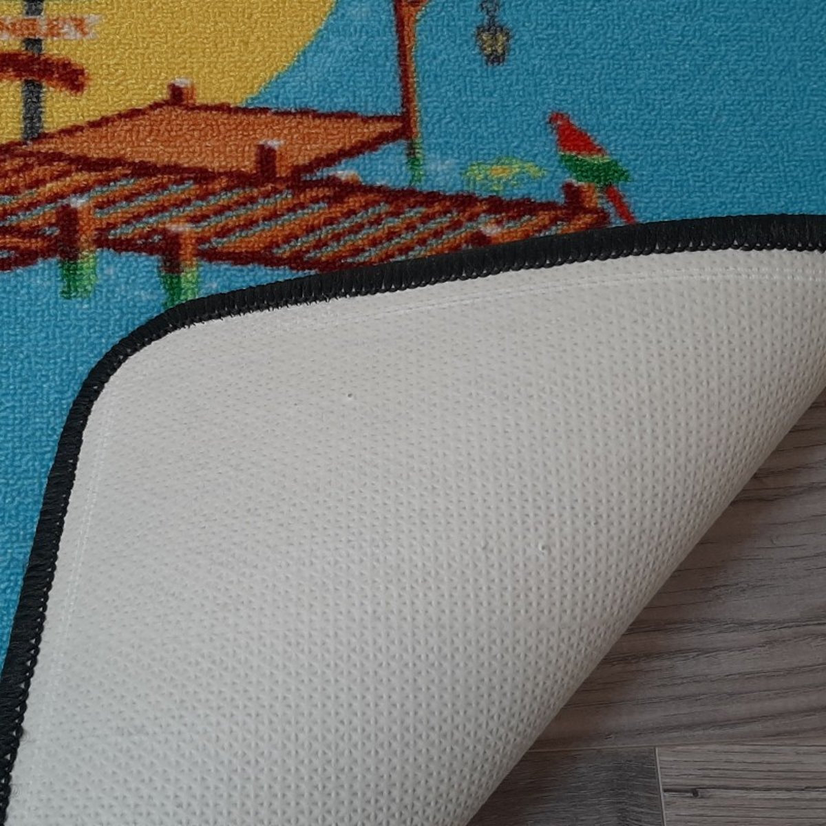 Tapis de jeu enfant PIRATE multicolore, TAPITOM