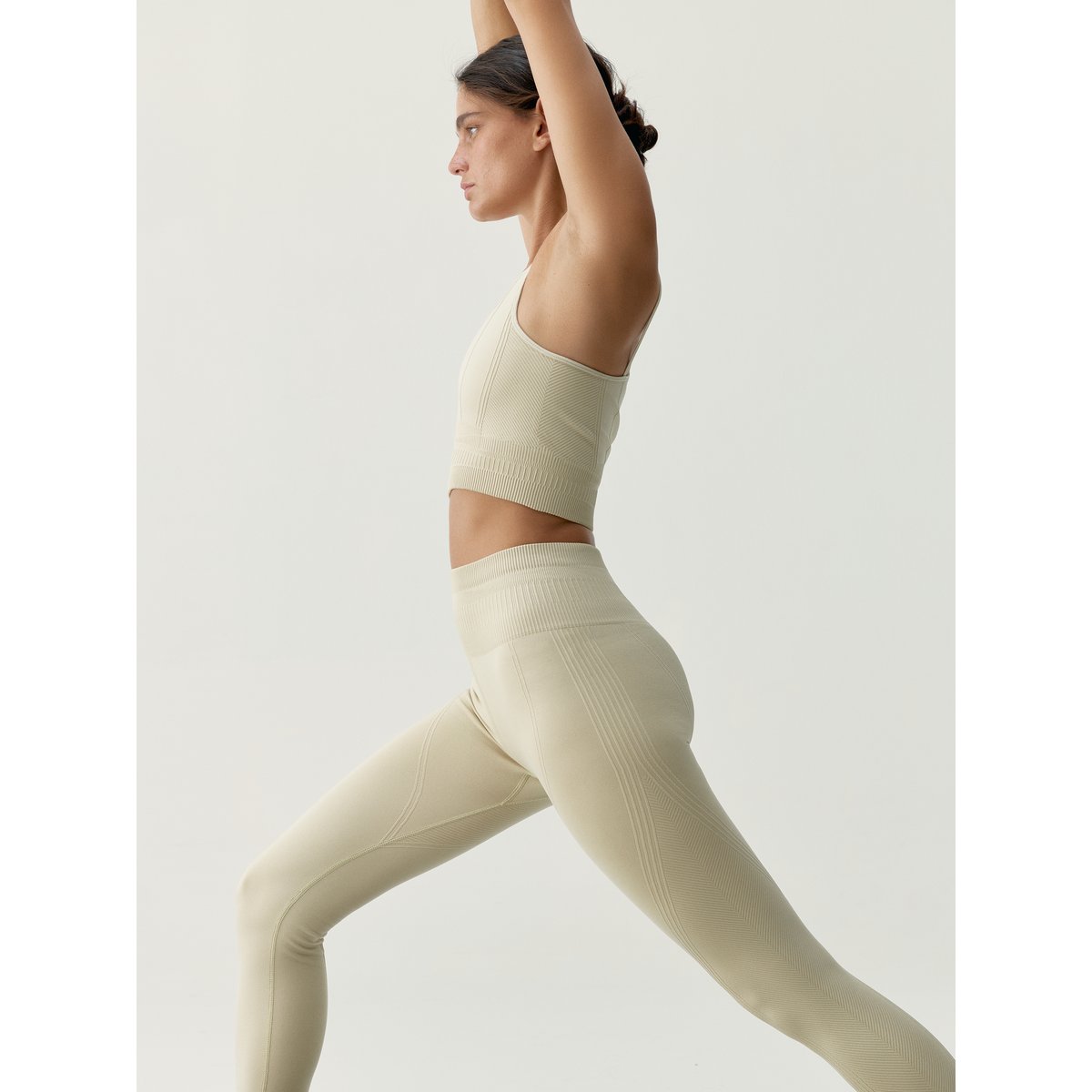 Brassière de sport femme Kamay maintien moyen bretelles coussinets amovibles pierre, BORN