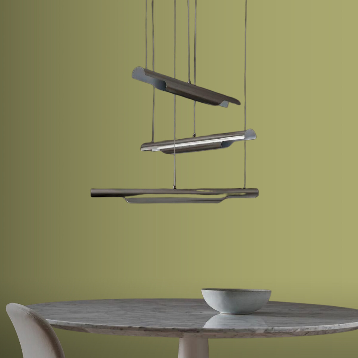 Water Based Eggshell Paint Green Almond green almond, SANDERSON