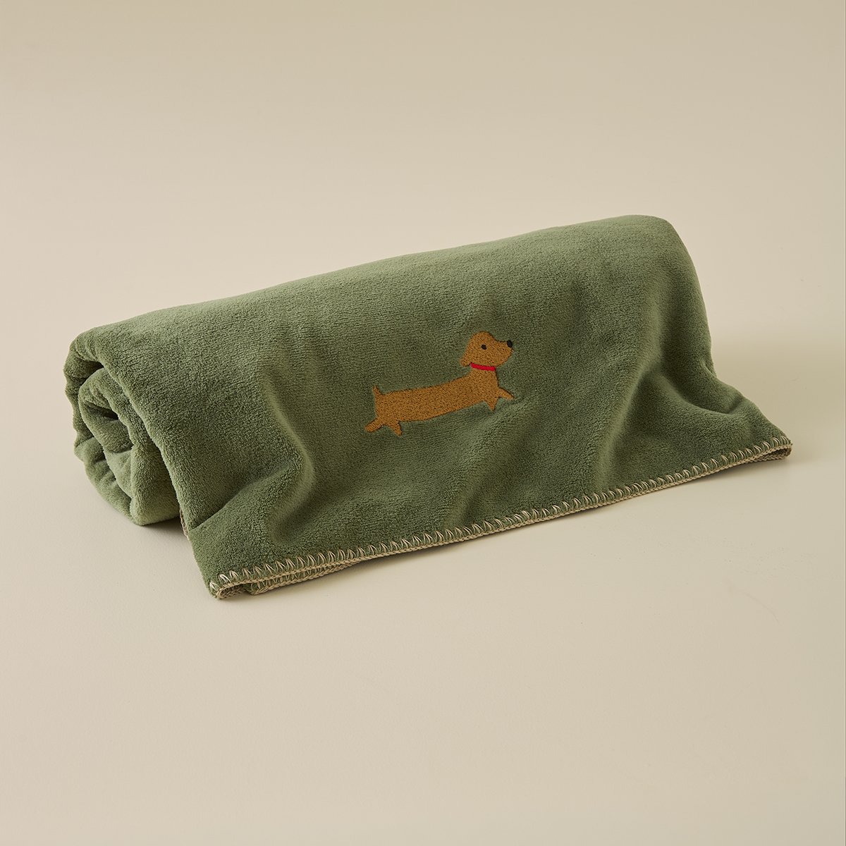 Plaid enfant ROXY vert, SYLVIE THIRIEZ