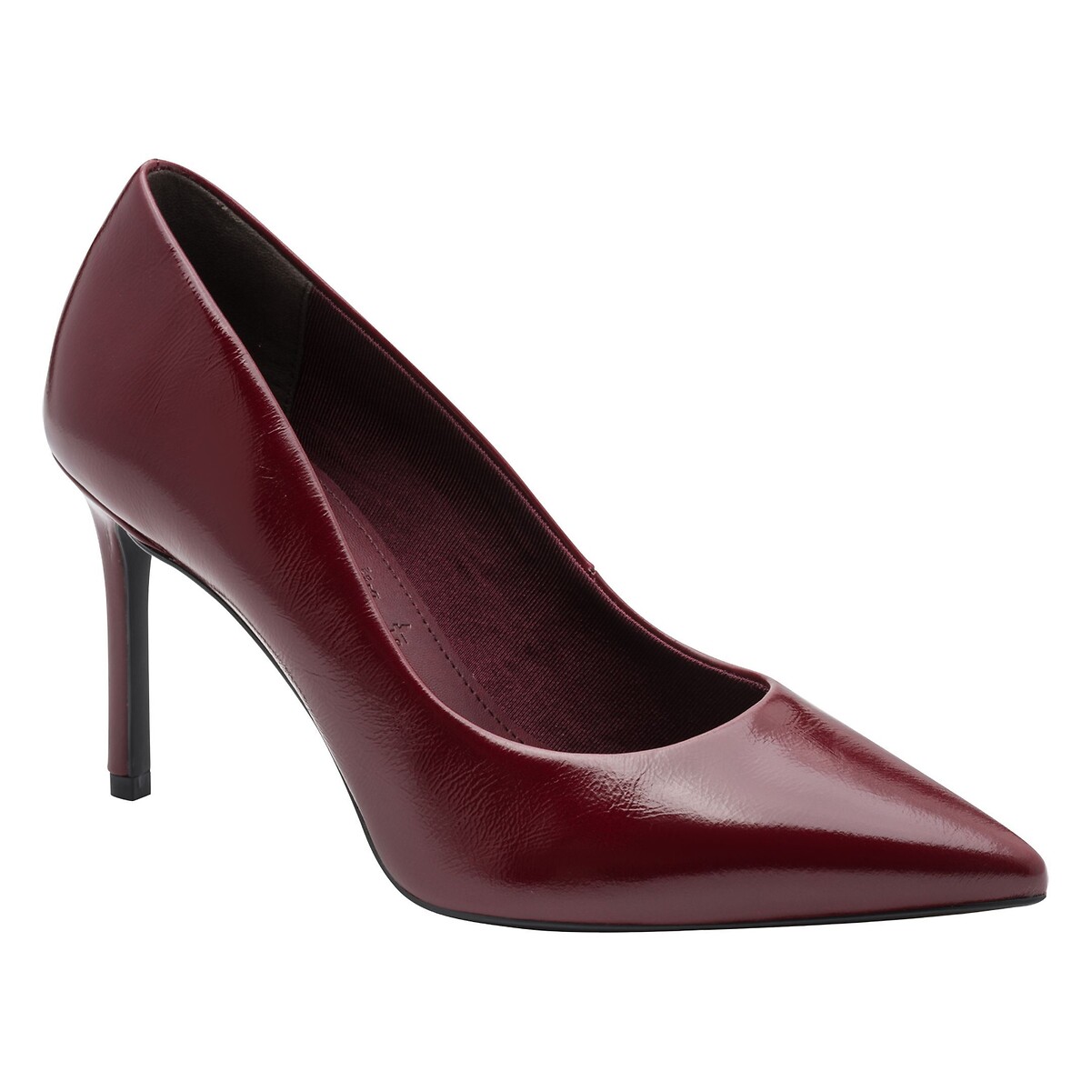 Pointed Leather Heels merlot, TAMARIS