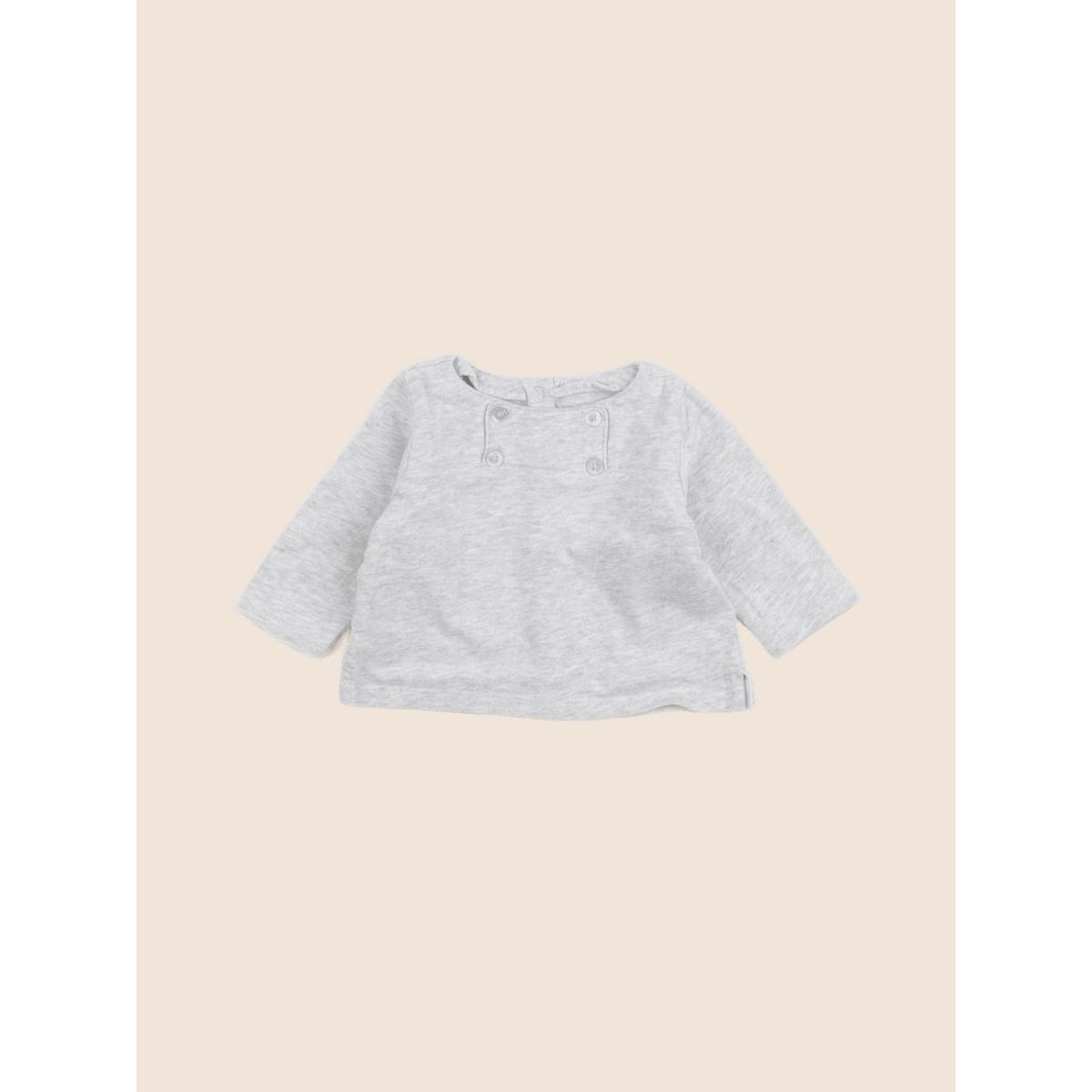 Tee-shirt - Très bon état gris, NATALYS