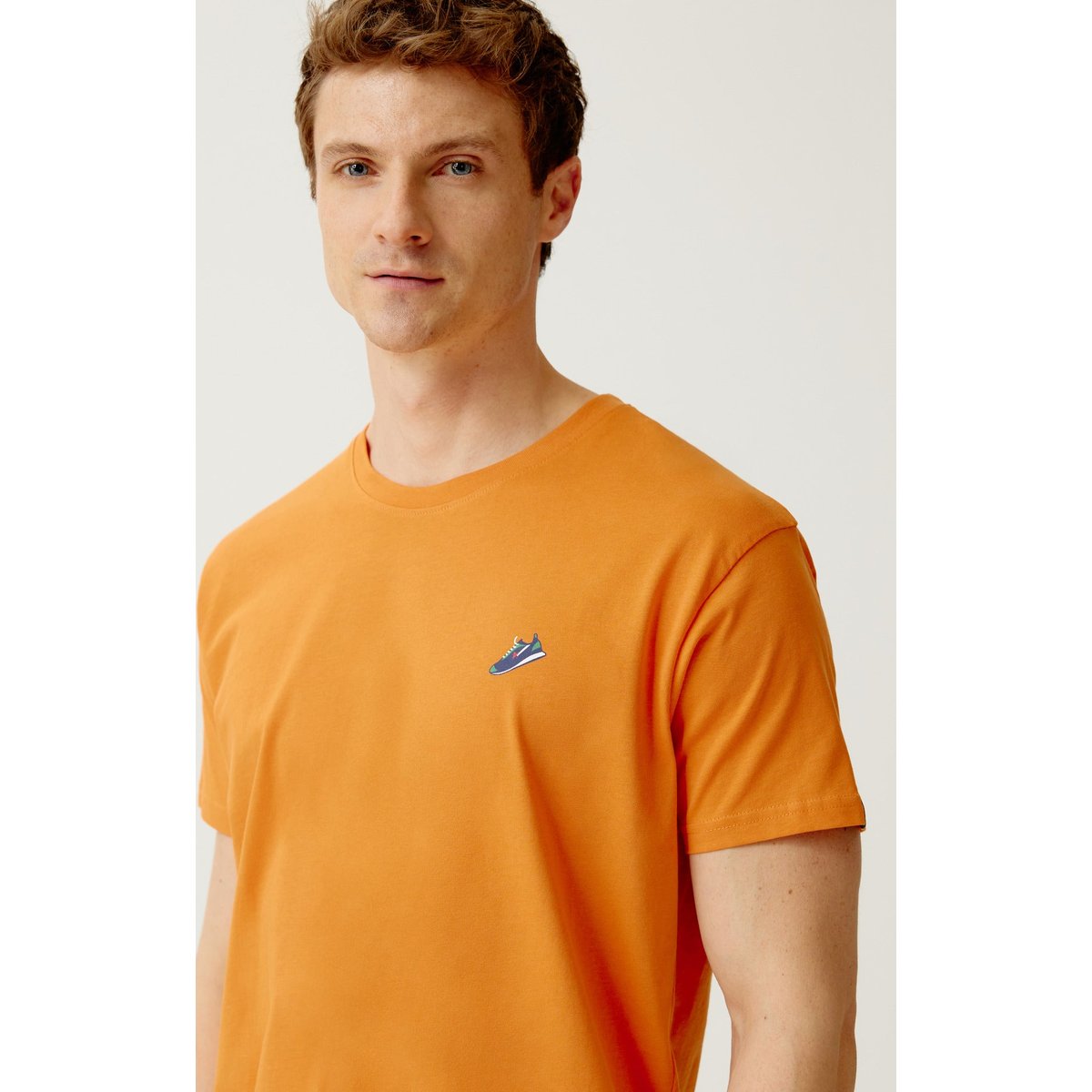 Pyjashort en coton imprimé Baskets marine, ARTHUR