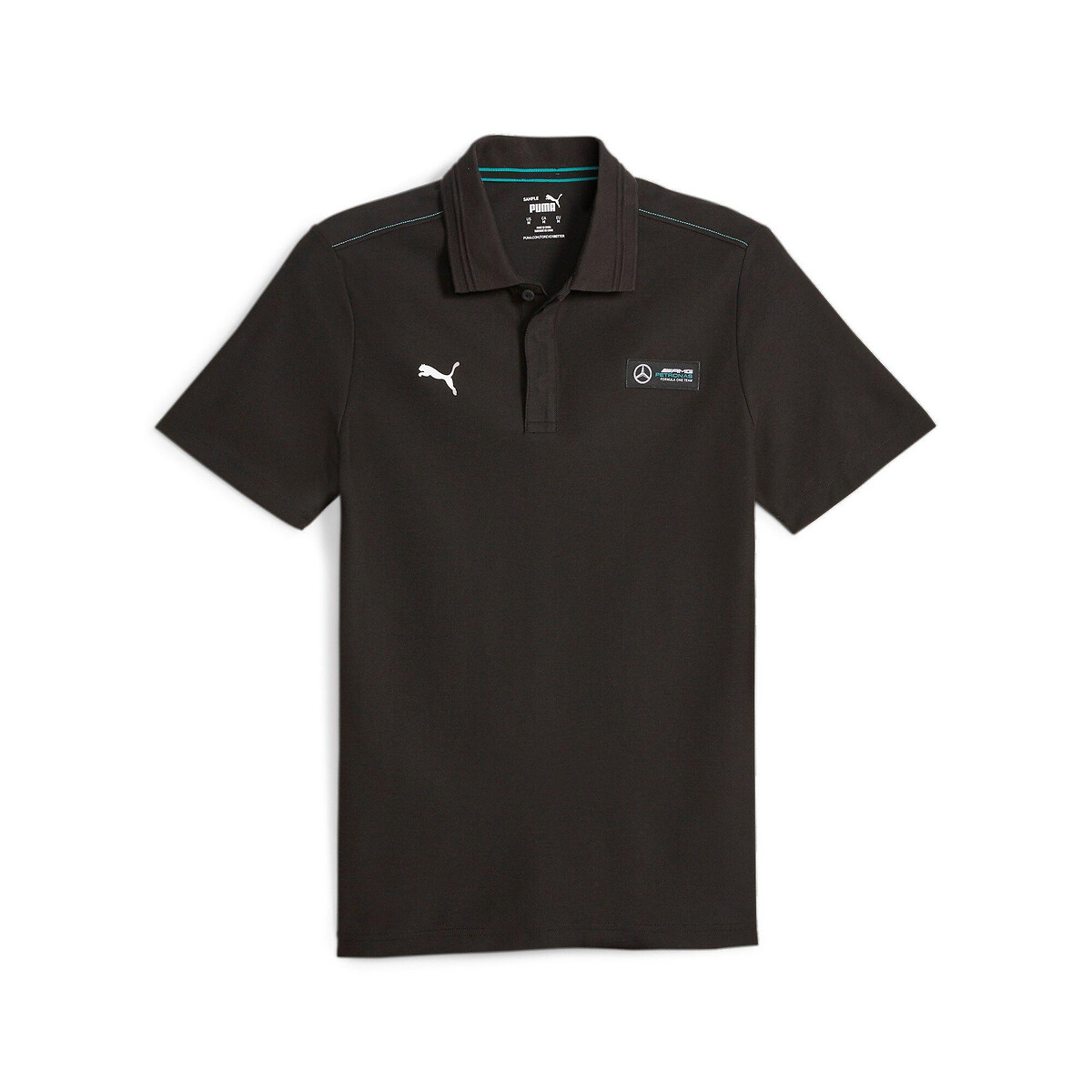 Polo manches courtes Motorsport Mercedes noir, PUMA
