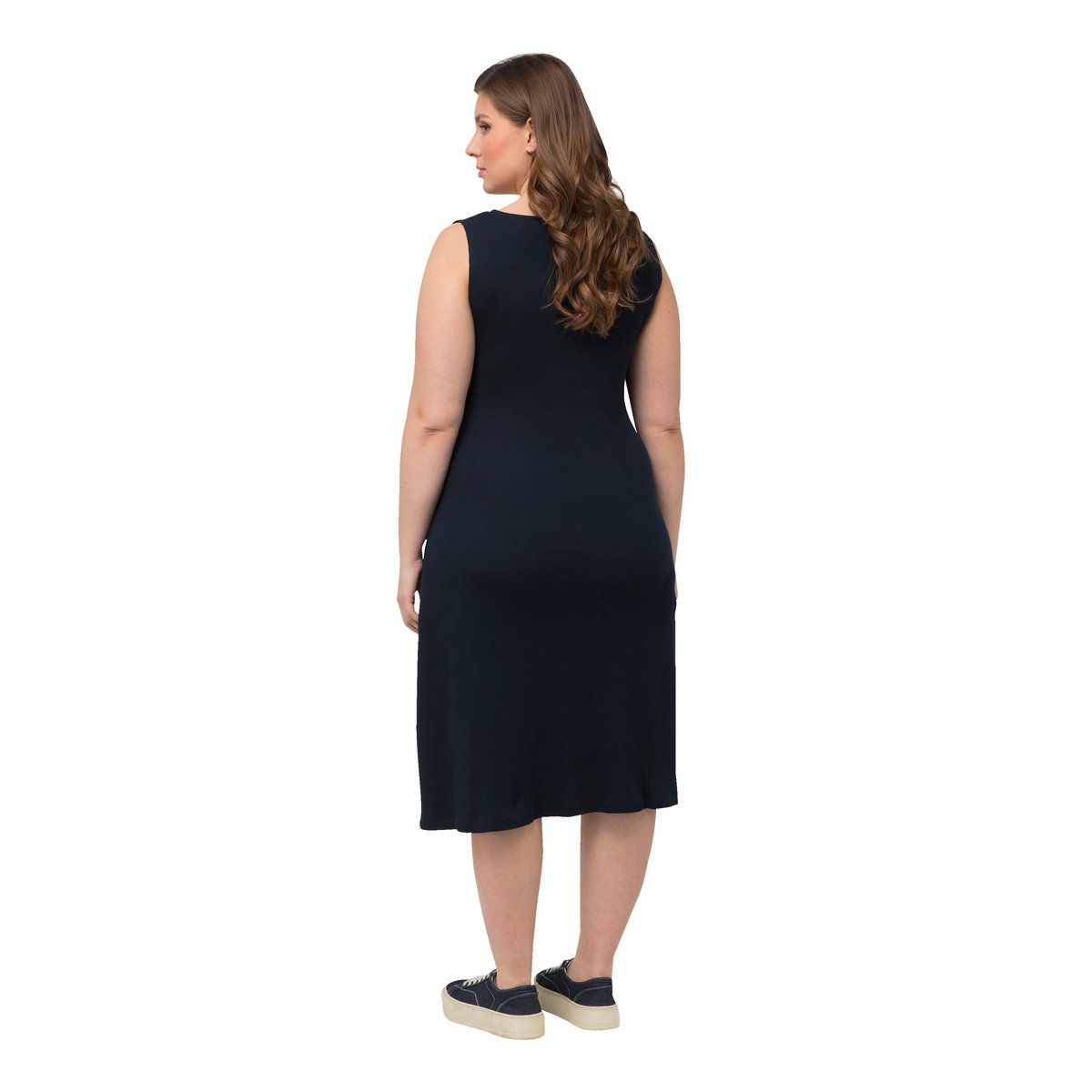 Robe de grossesse sans manches marine, ULLA POPKEN