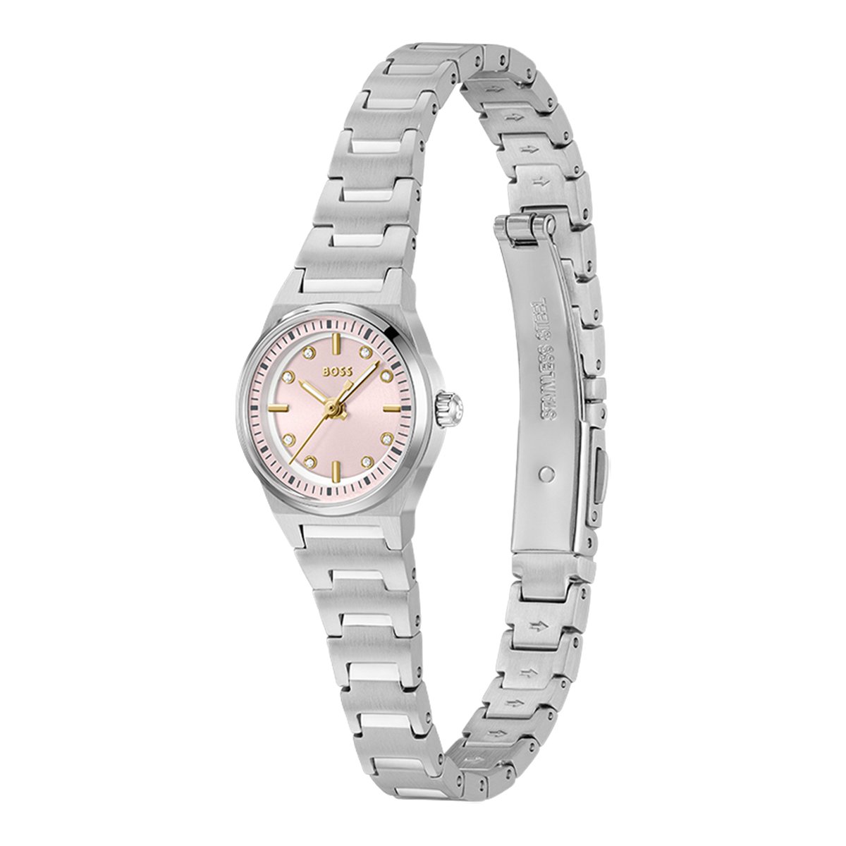 Montre Analogique CANDOR argenté rose argenté, BOSS