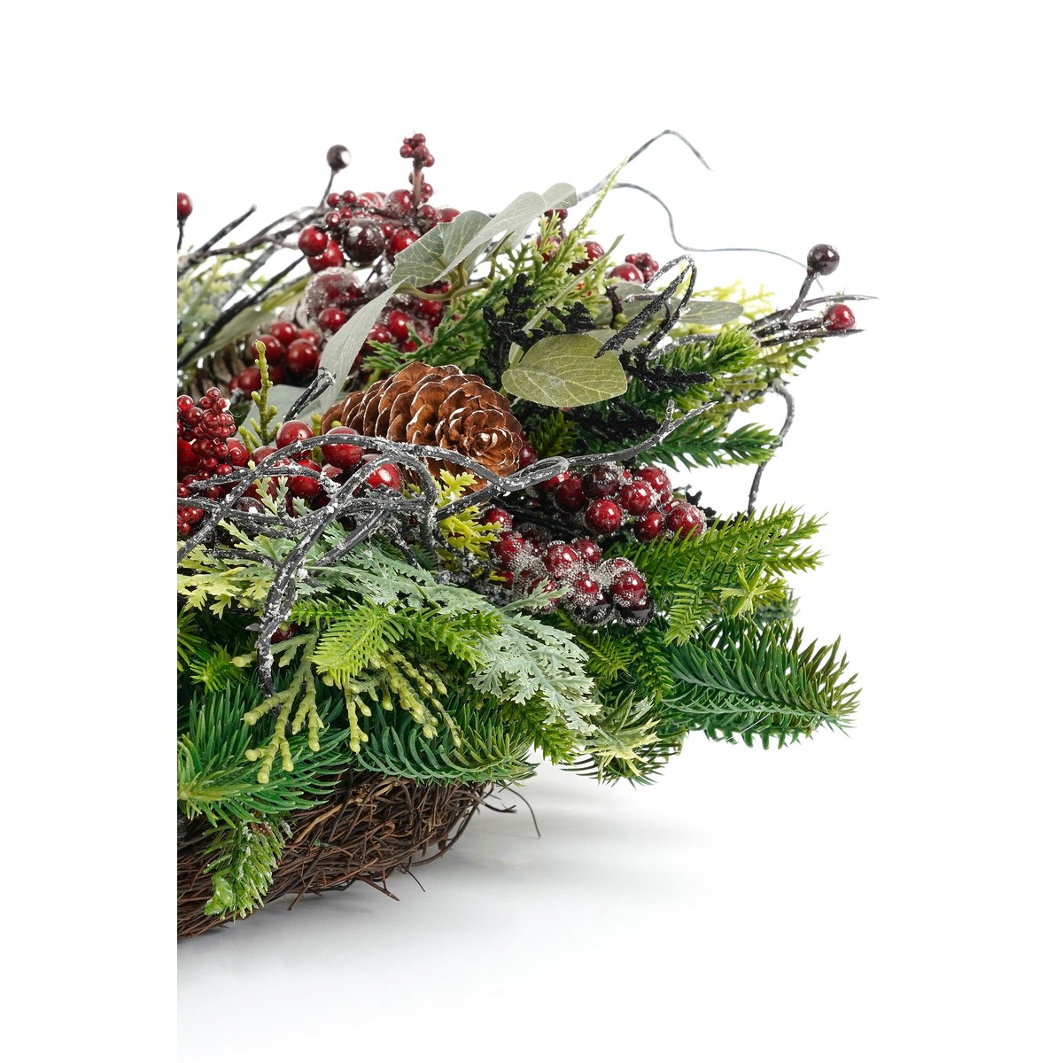 Couronne BODI rouge, MICA DECORATIONS
