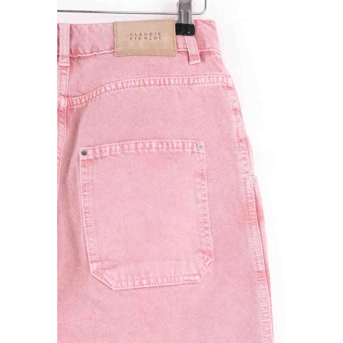 Jean droit - Très Bon État rose, CLAUDIE PIERLOT