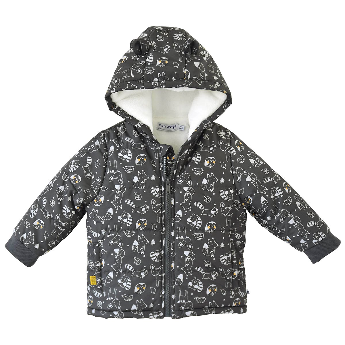 Manteau bixente gris, SUCRE D'ORGE