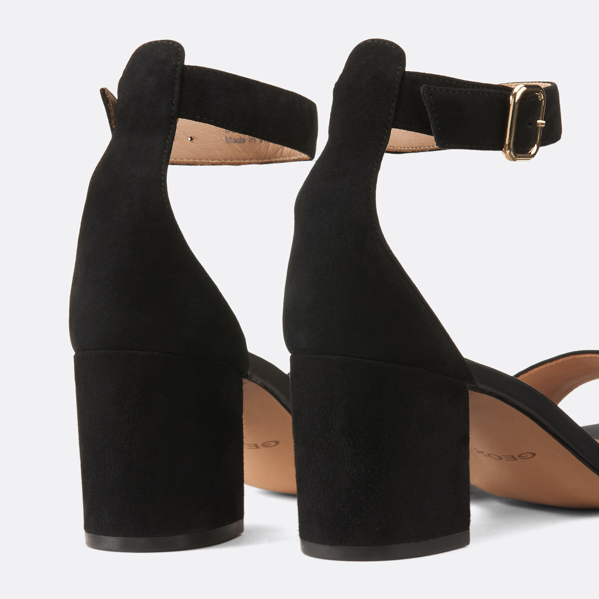 Virnilisa 65 Suede Sandals black, GEOX
