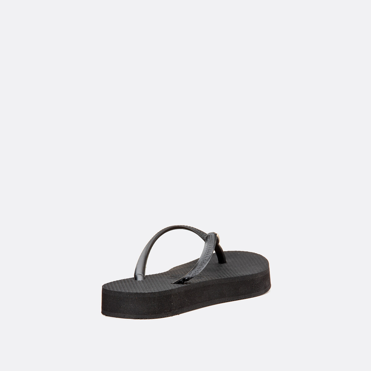 Infradito zeppa Slim Flatform nero , HAVAIANAS