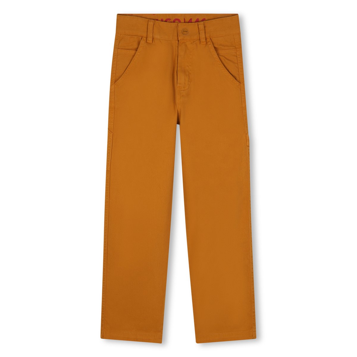 Pantalon en coton sudan brown, HUGO KIDSWEAR