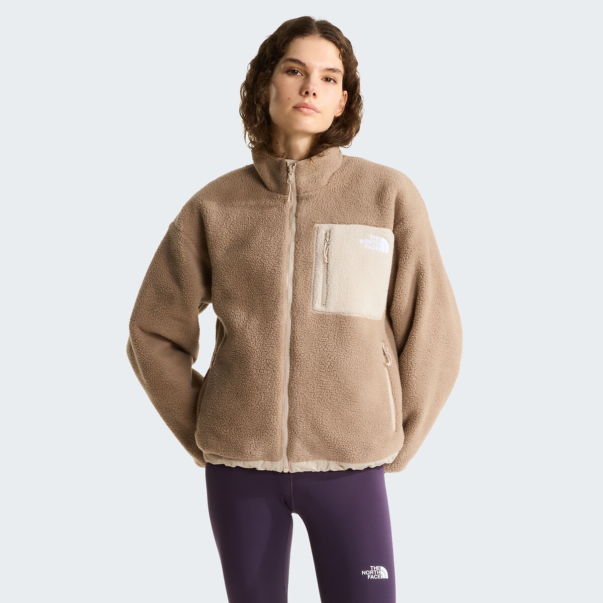 Veste polaire reversible, YUMIORI taupe, THE NORTH FACE