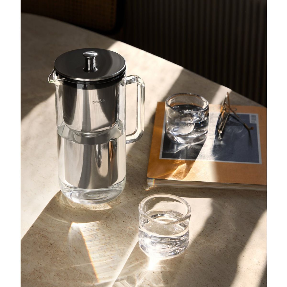 Carafe filtrante Purifier 1L 18 transparent, AARKE