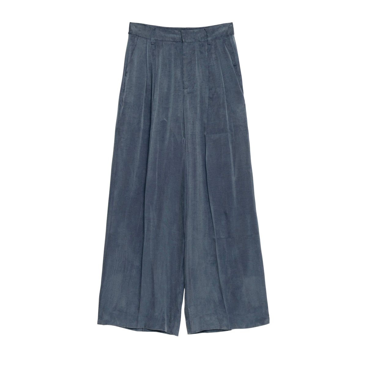 Pantalon de tailleur large marine foncé, IKKS