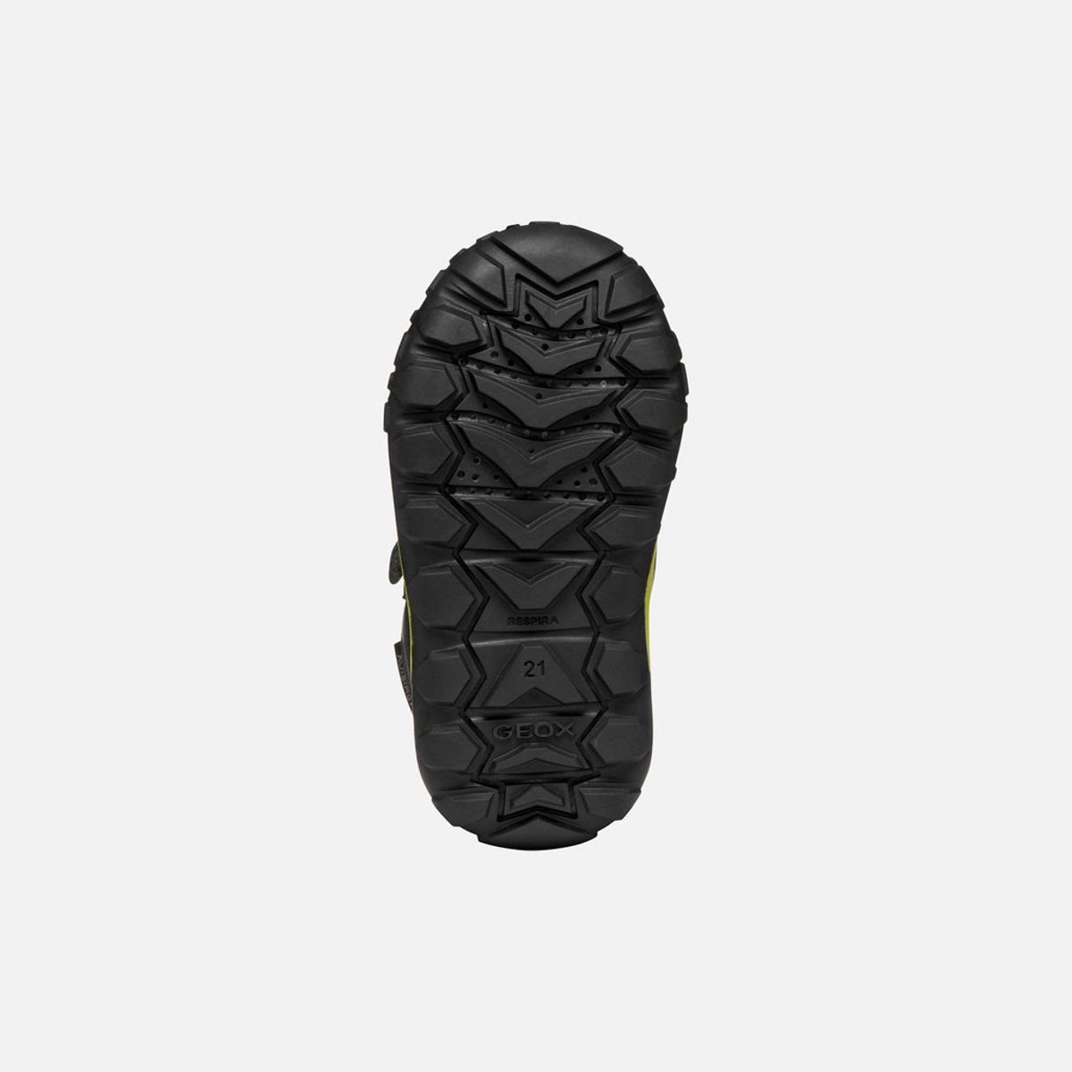Bottes Mi-Mollet B TREKKYUP B ABX noir/vert fluo, GEOX