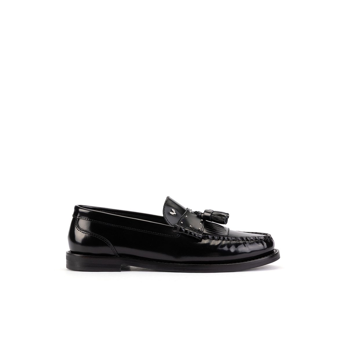 Mocassins cuir Settala black, MARTINELLI