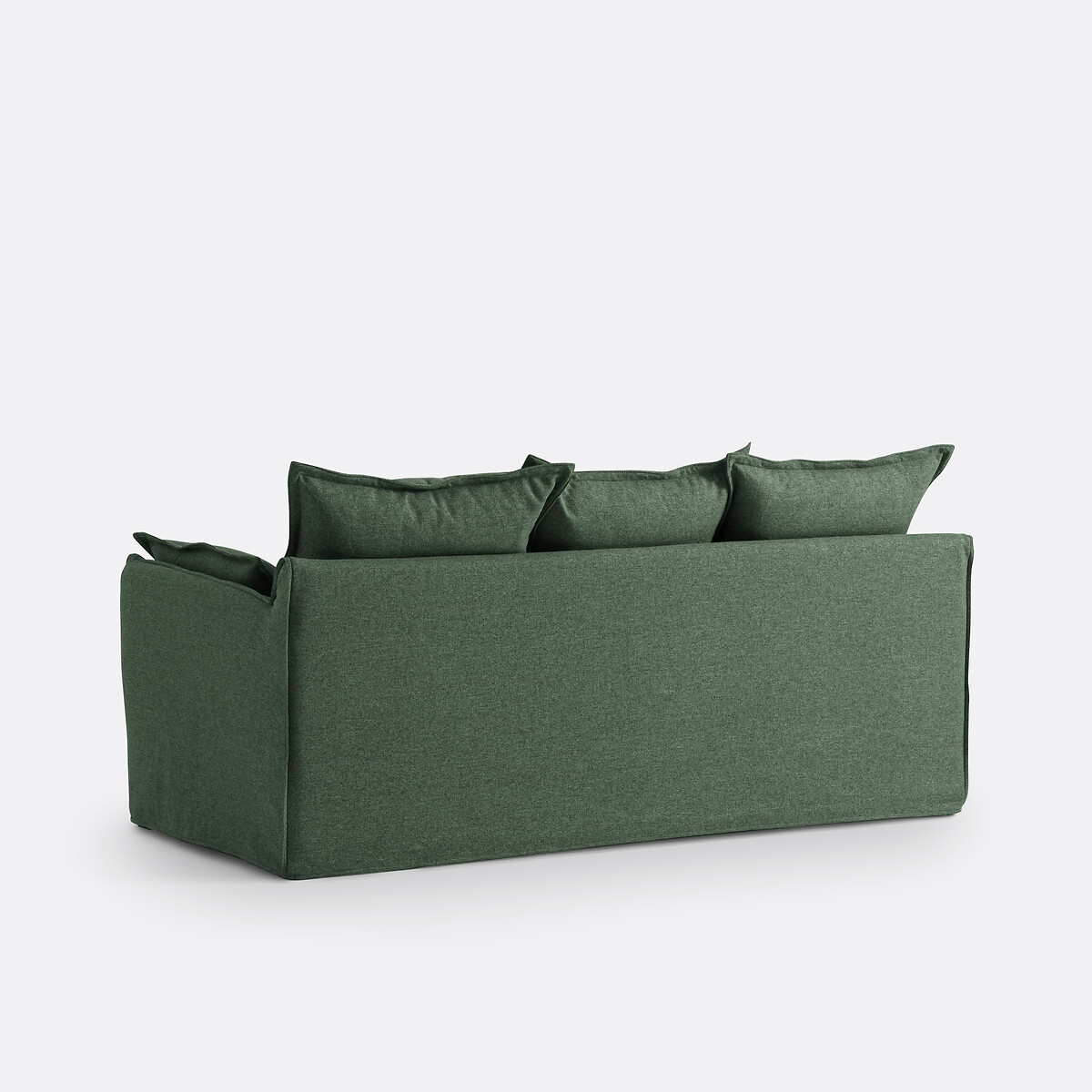 Funda de sofá de poliéster, Odna verde bosque, LA REDOUTE INTERIEURS