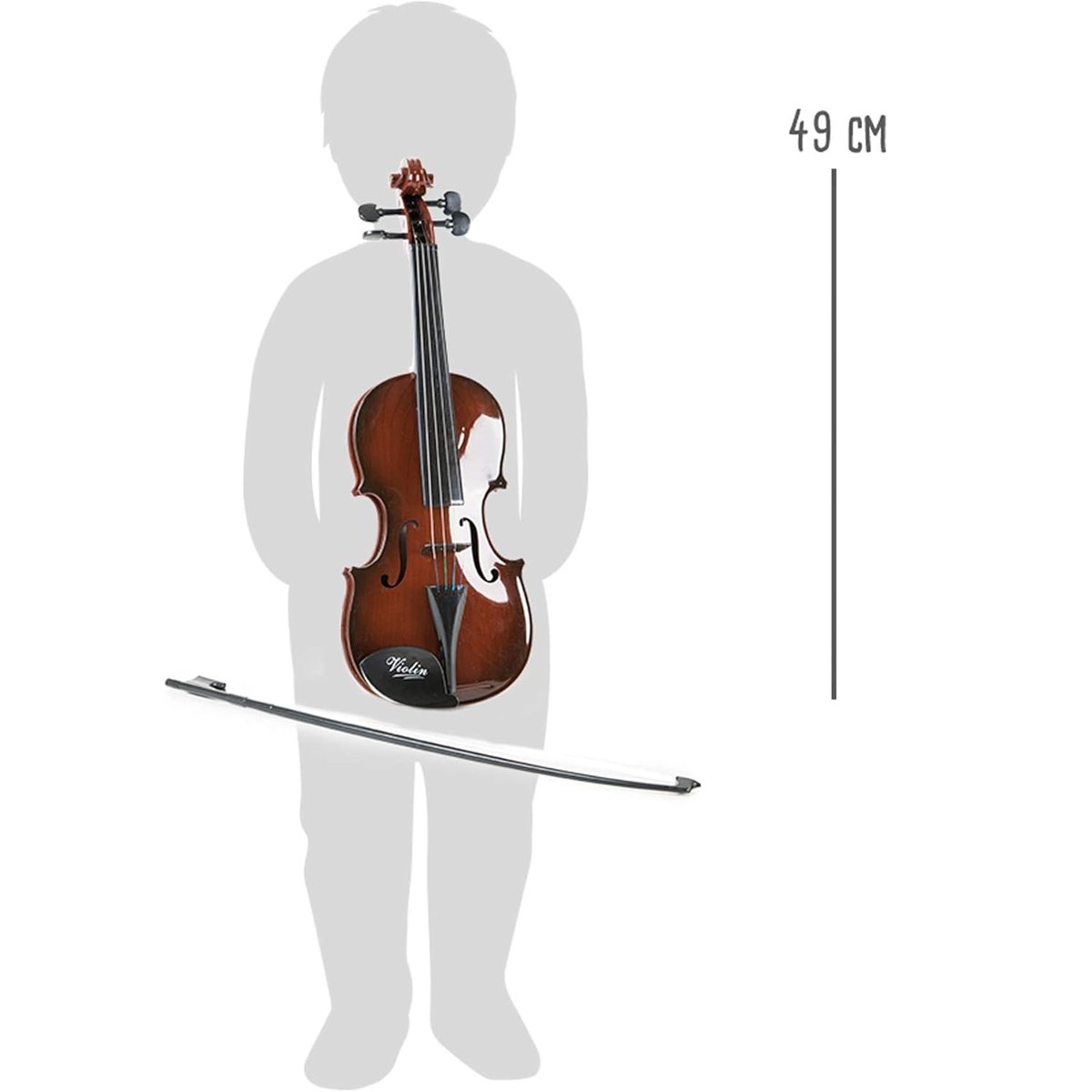 Violon classique pour enfant marron, SMALL FOOT COMPANY