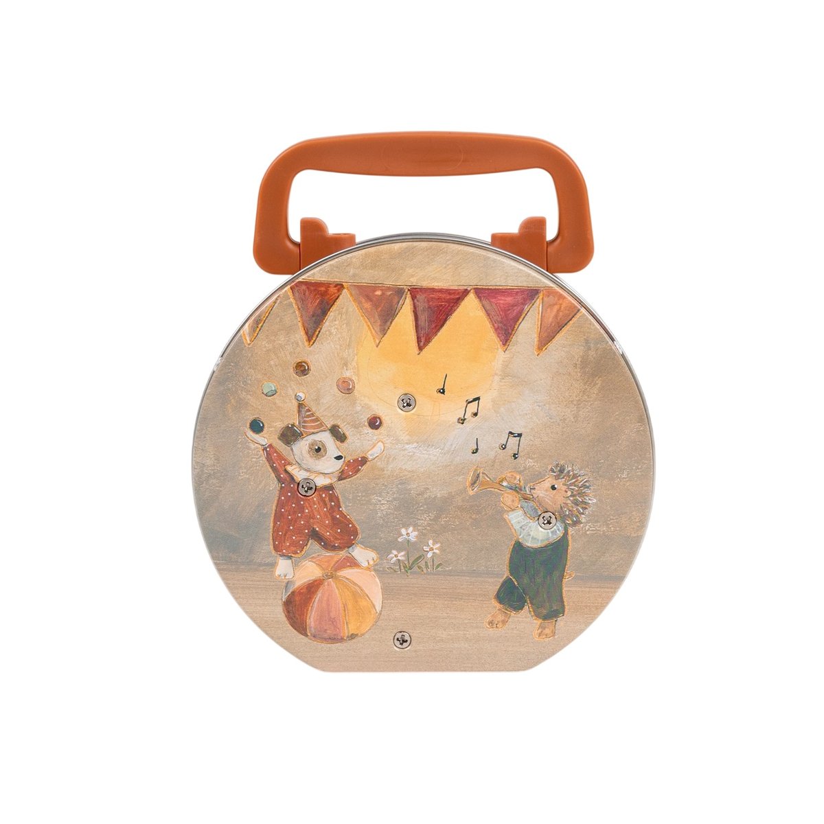 Boite à musique en métal Forêt magique beige, EGMONT TOYS