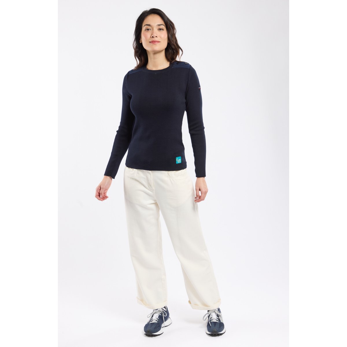 Pull marin en ROUTE DU RHUM marine deep, ARMOR-LUX