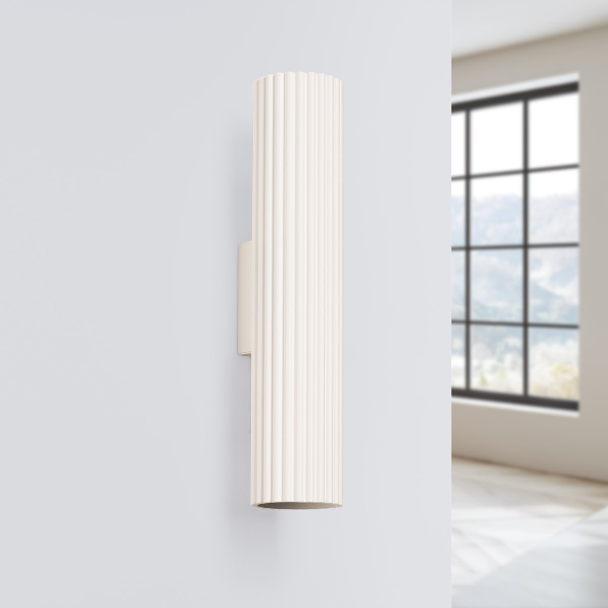 Applique Aluminium Beige GU10 2 Karbon 30 beige, EDEN