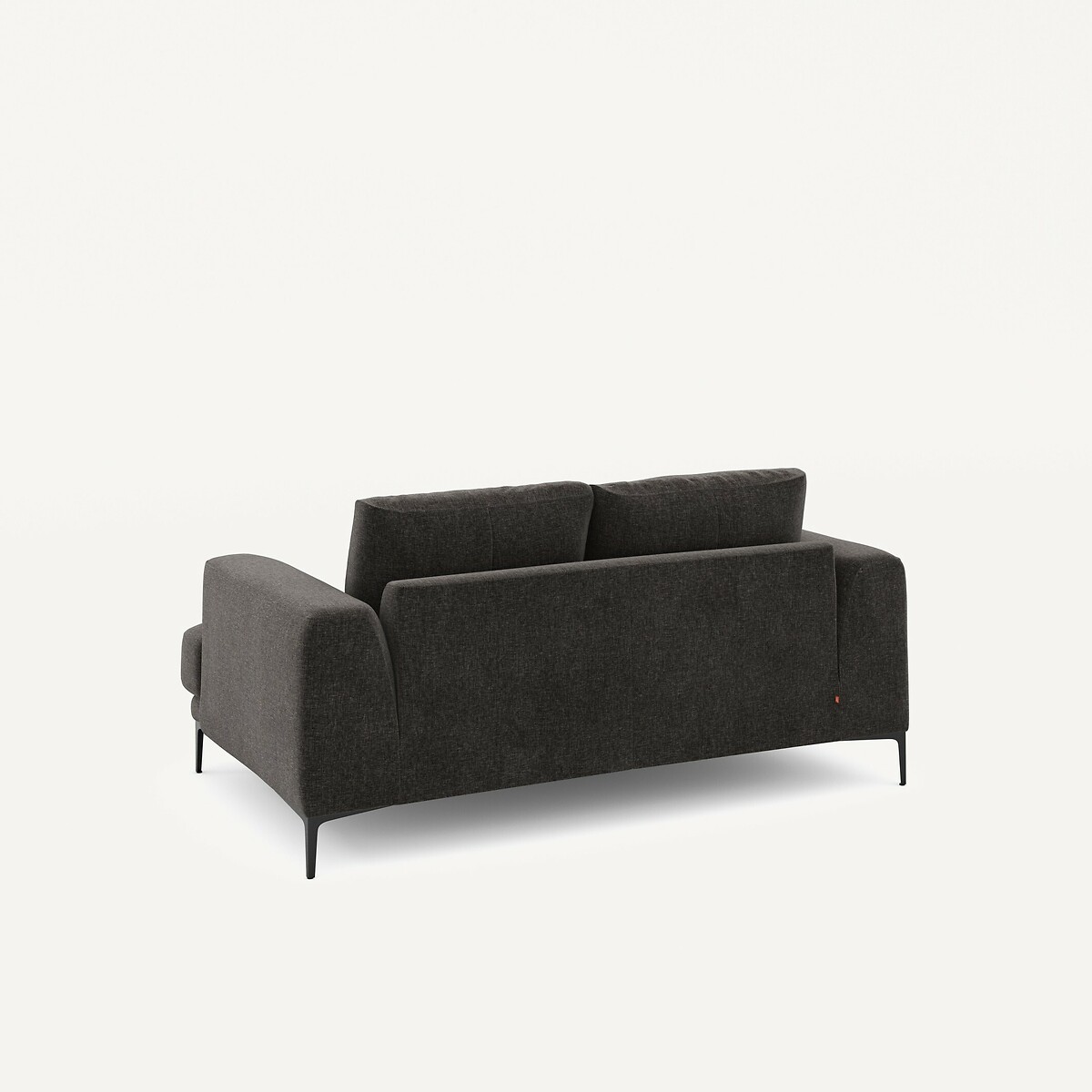 2-zits zetel fluweel chenille, Marsile basalt, AM.PM