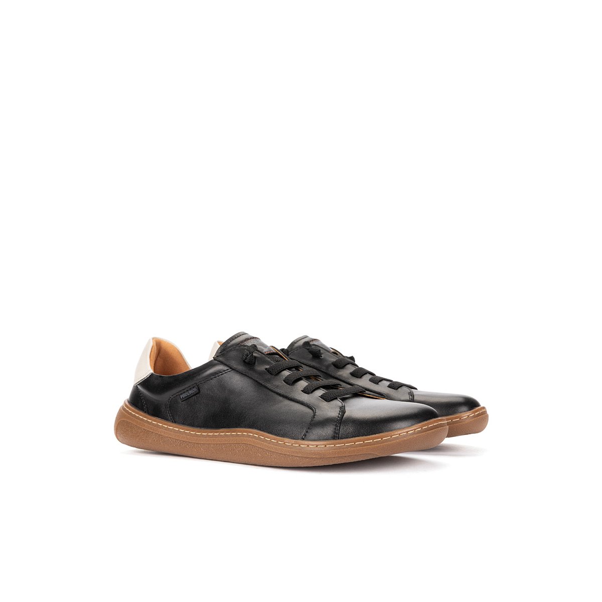 Baskets cuir Aranjuez Barefoot black, PIKOLINOS
