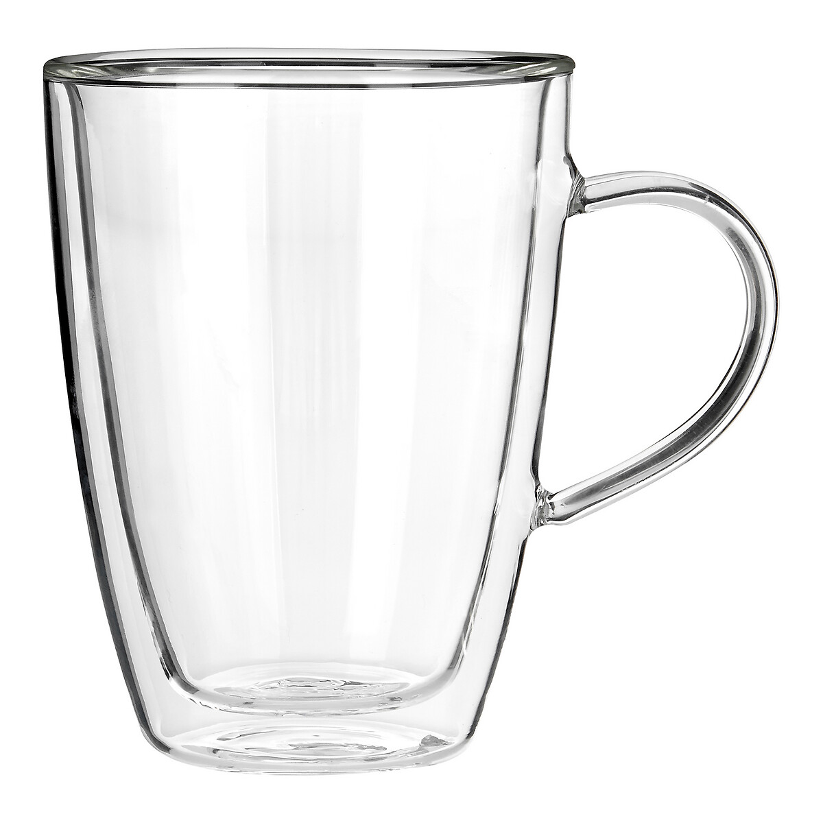 Double Wall Glass Mug transparent, SO'HOME