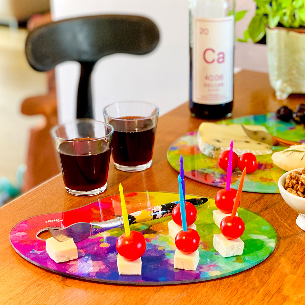 Planche en verre  Chef d'œuvre palette, PYLONES