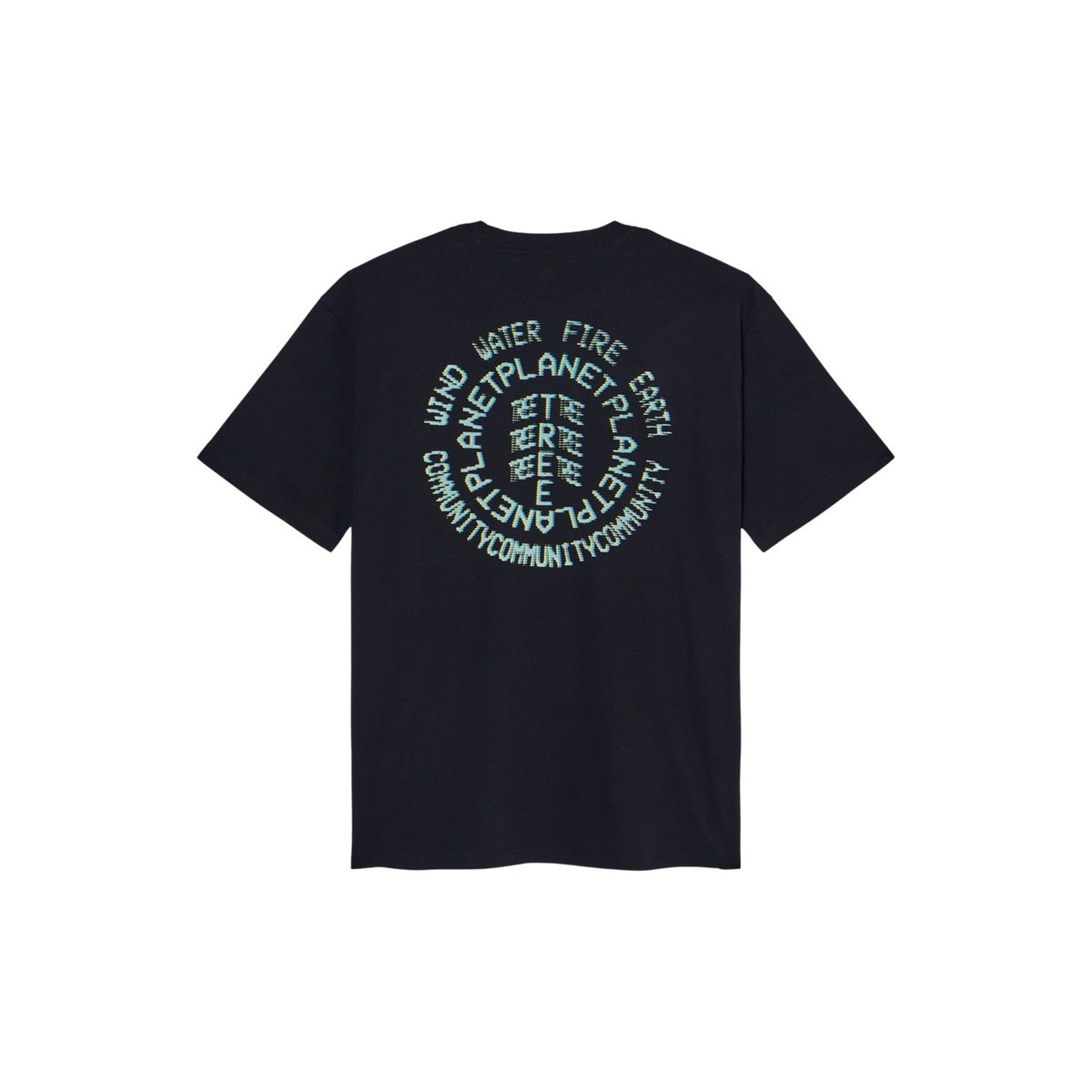 T-Shirt manches courtes DIGIT noir flint black, ELEMENT