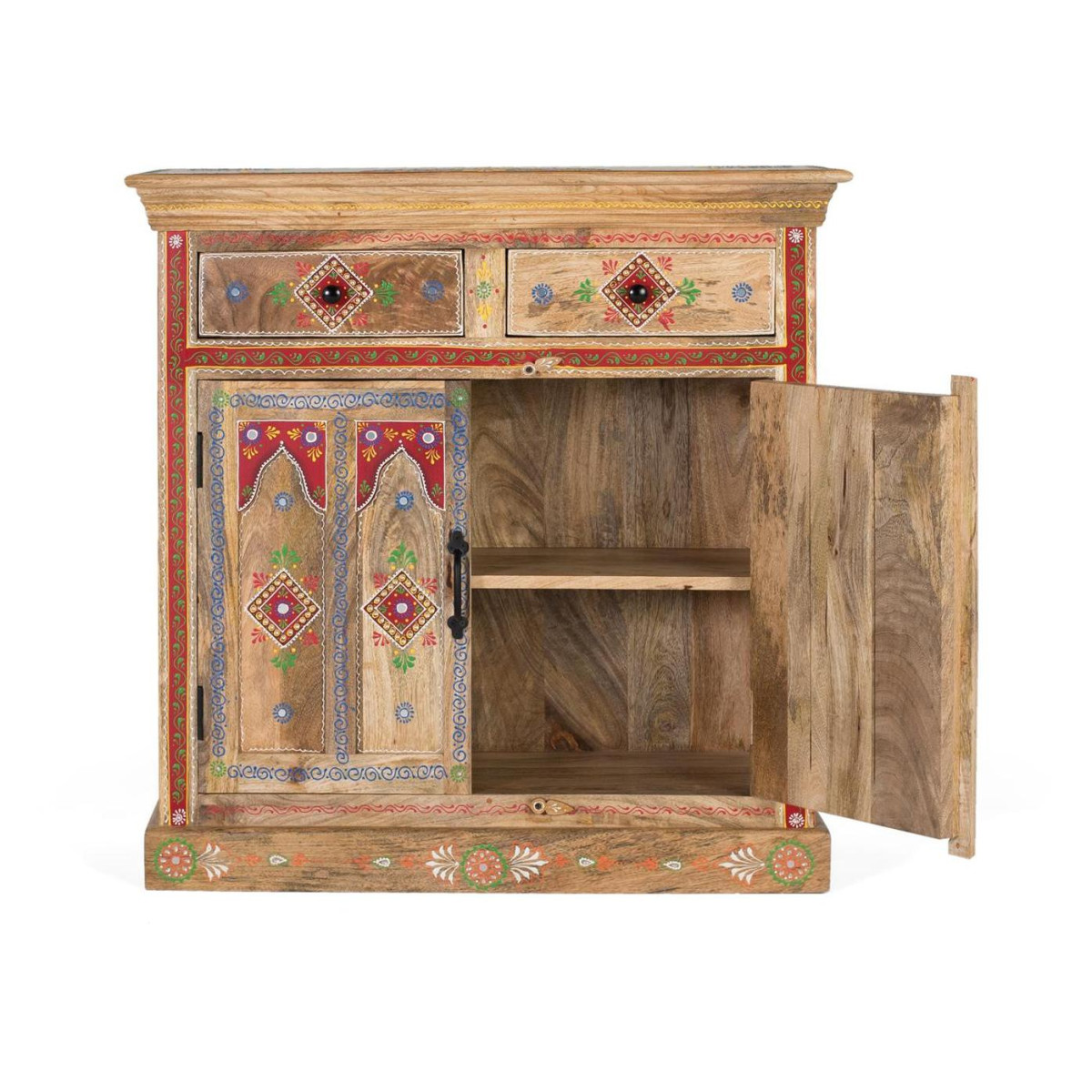 Buffet multicolore, DECORATION D’AUTREFOIS