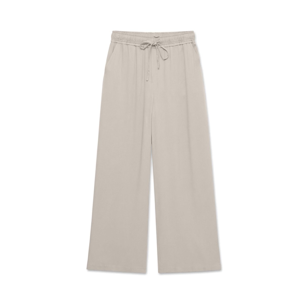 Pantalon À Jambe Large beige - pumice stone 1, VERO MODA