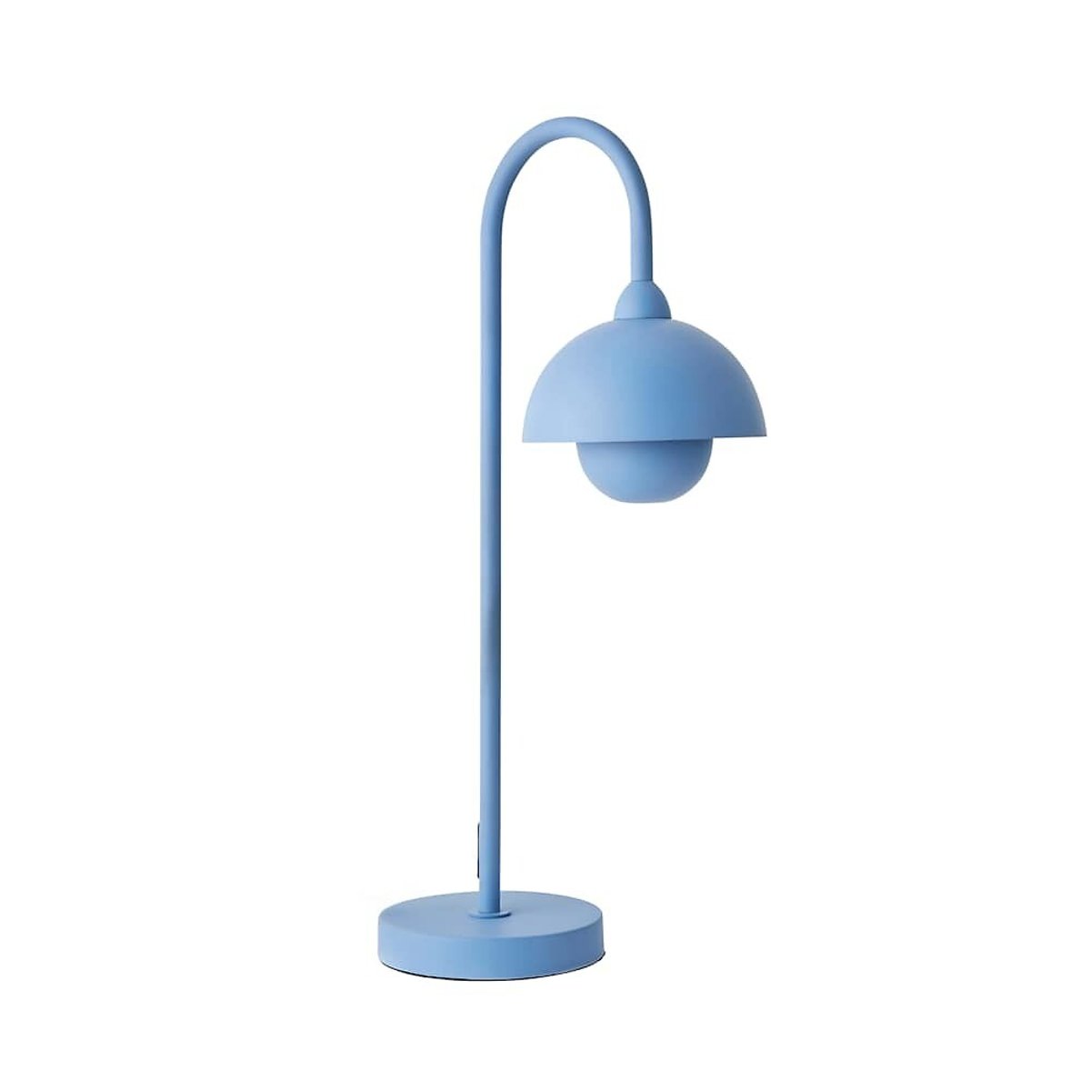 Tiffany Arched Dome Metal Table Lamp blue, SO'HOME