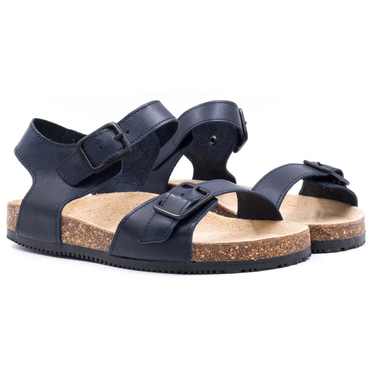 Boni Leopold - dad sandals - enfant bleu marine, BONI&SIDONIE