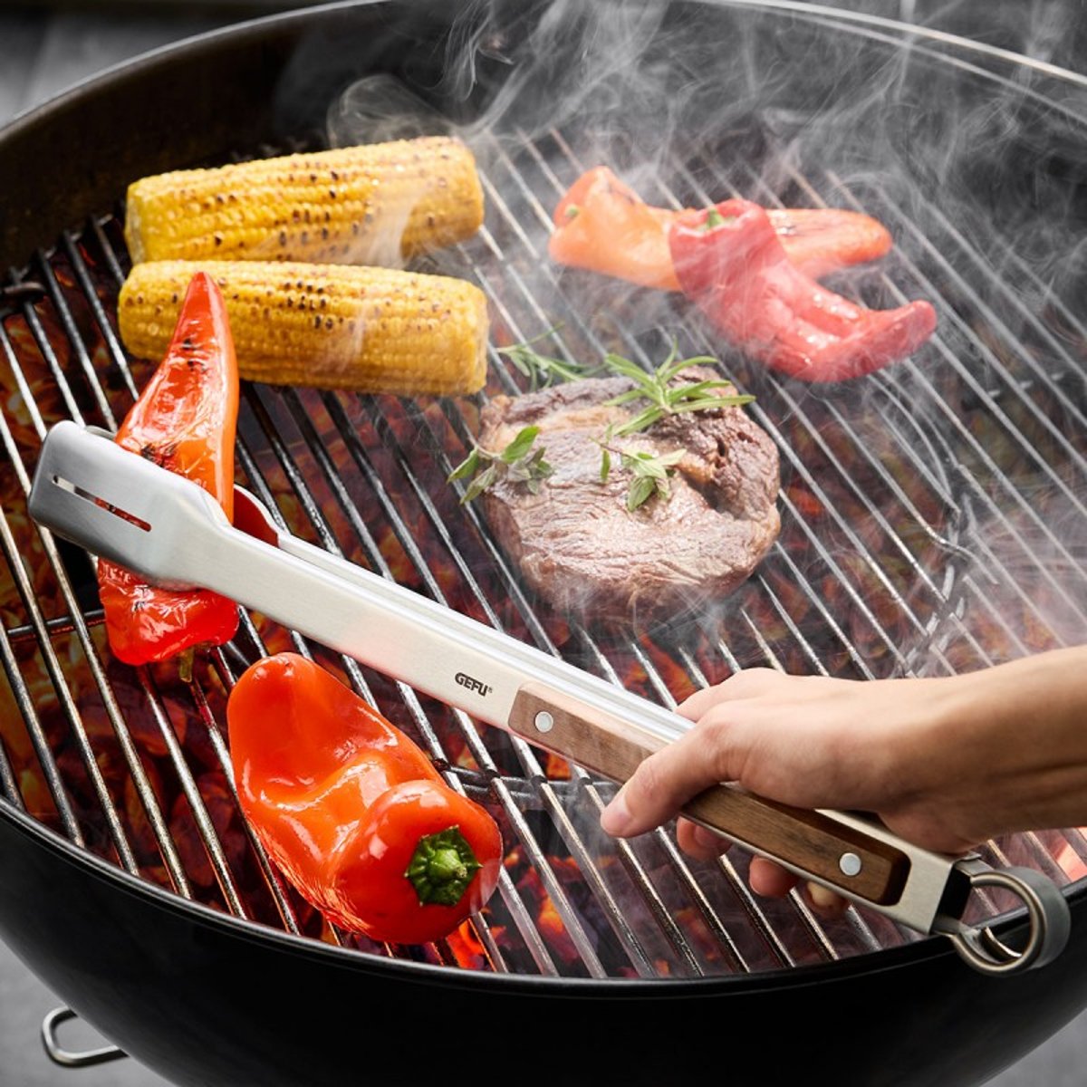 Pince à barbecue serino argent / métallique, GEFU