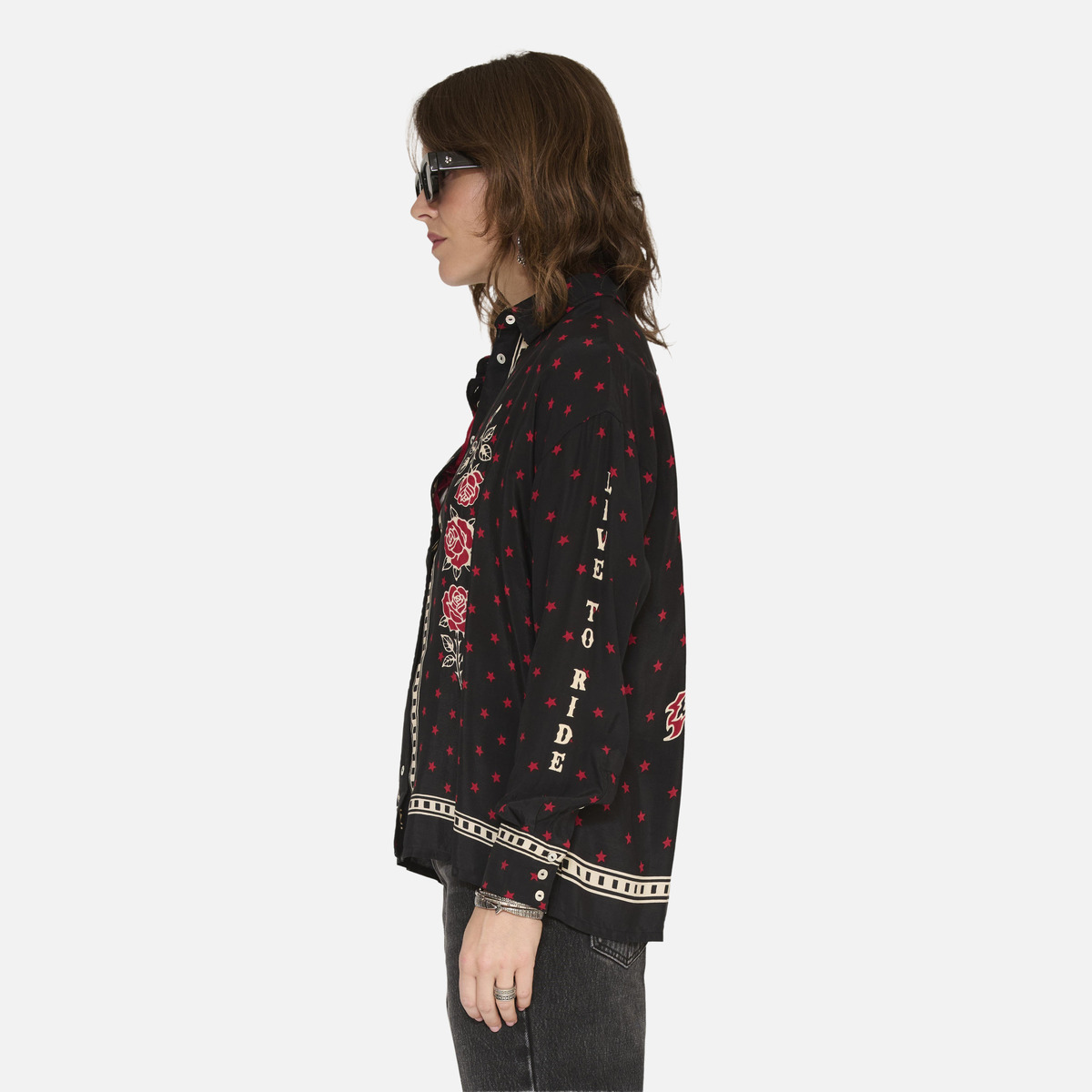 Chemise CHAIMA black, MKT STUDIO